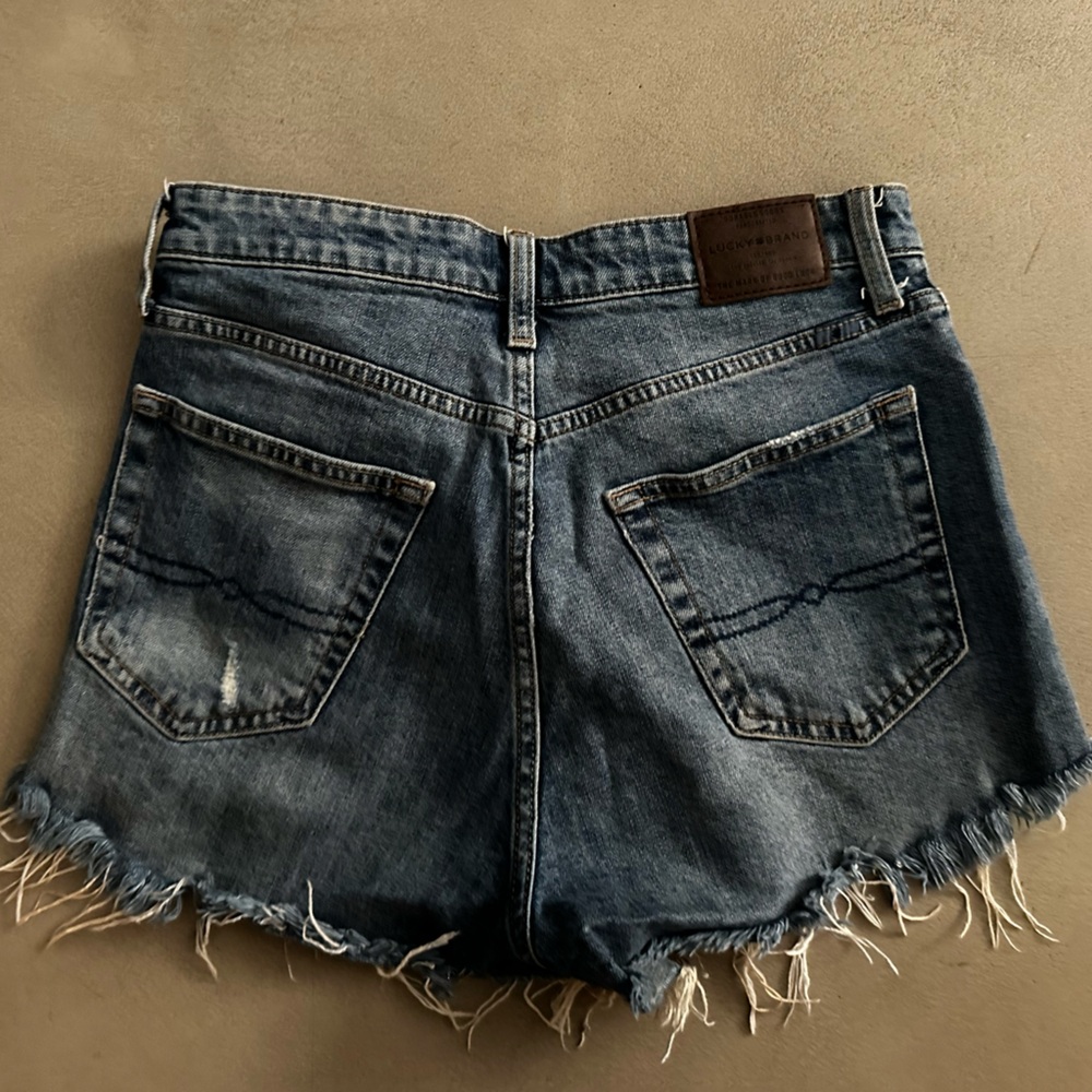 Lucky High Rise Jean Shorts - Picture 4 of 6